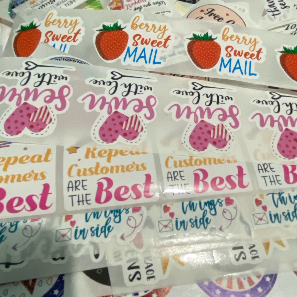 Huge Lot Of Various Shipping Stickers - Picture 6 of 9